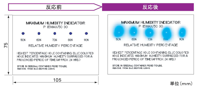 発色前後比較画像